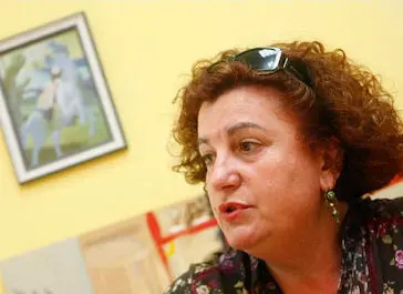 A escritora Medos Romero